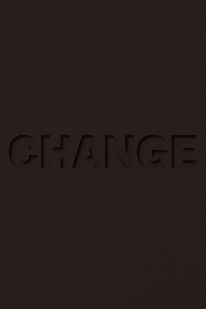 Change word bold font typography