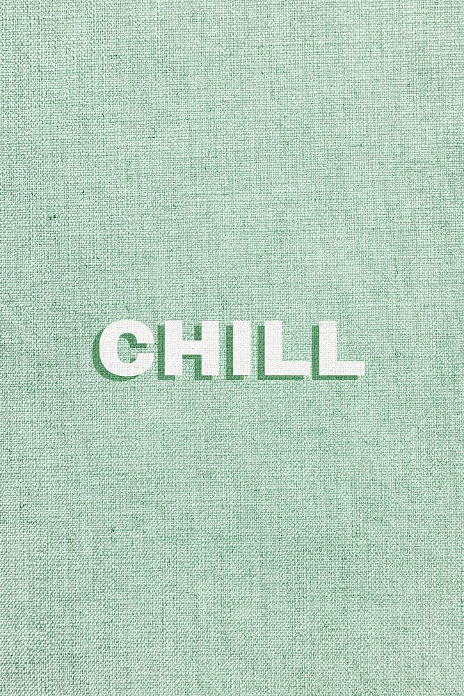Chill lettering pastel shadow font