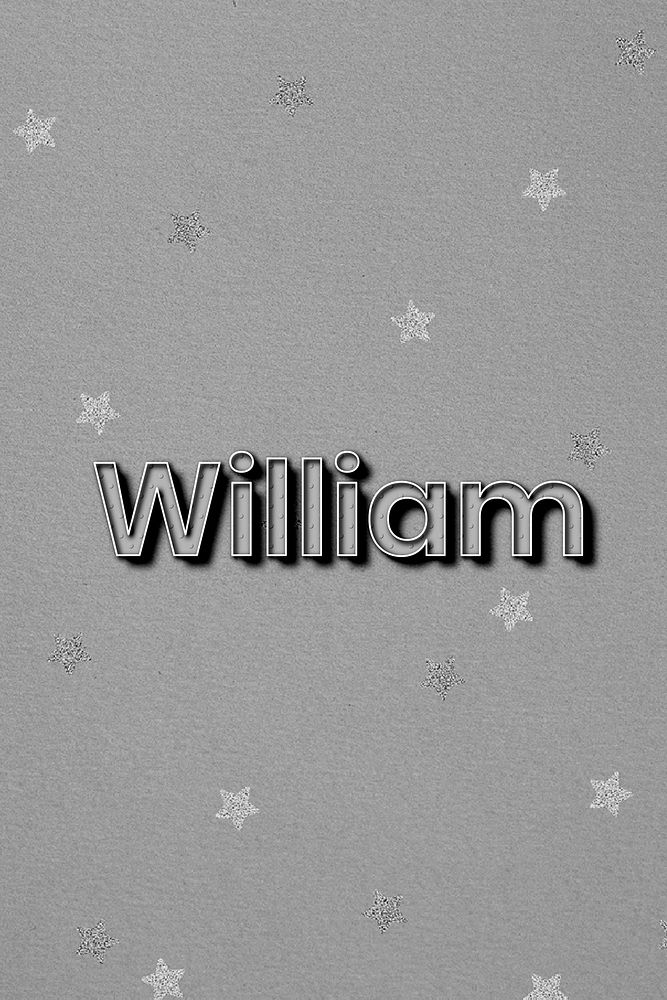 William name polka dot lettering font typography