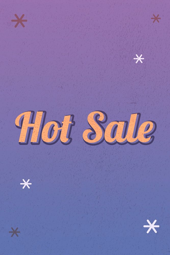 Hot sale text dreamy vintage star typography