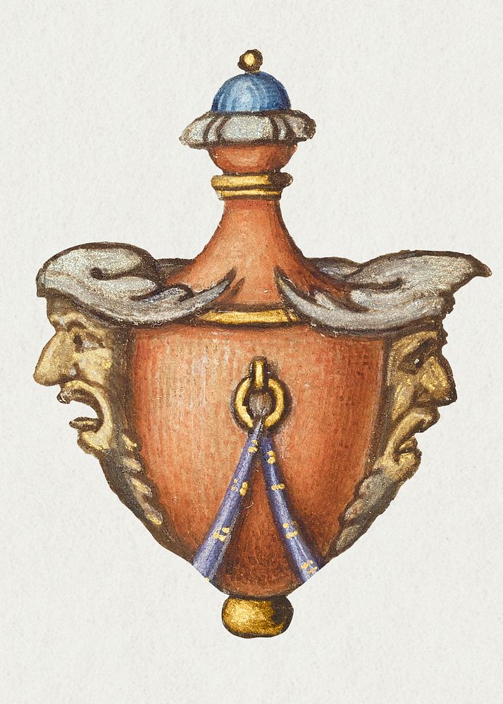 Victorian emblem badge psd symbol