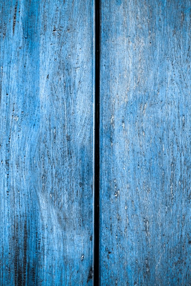 Blue plank wood background texture 