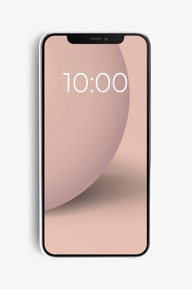 Pink phone screen, digital device
