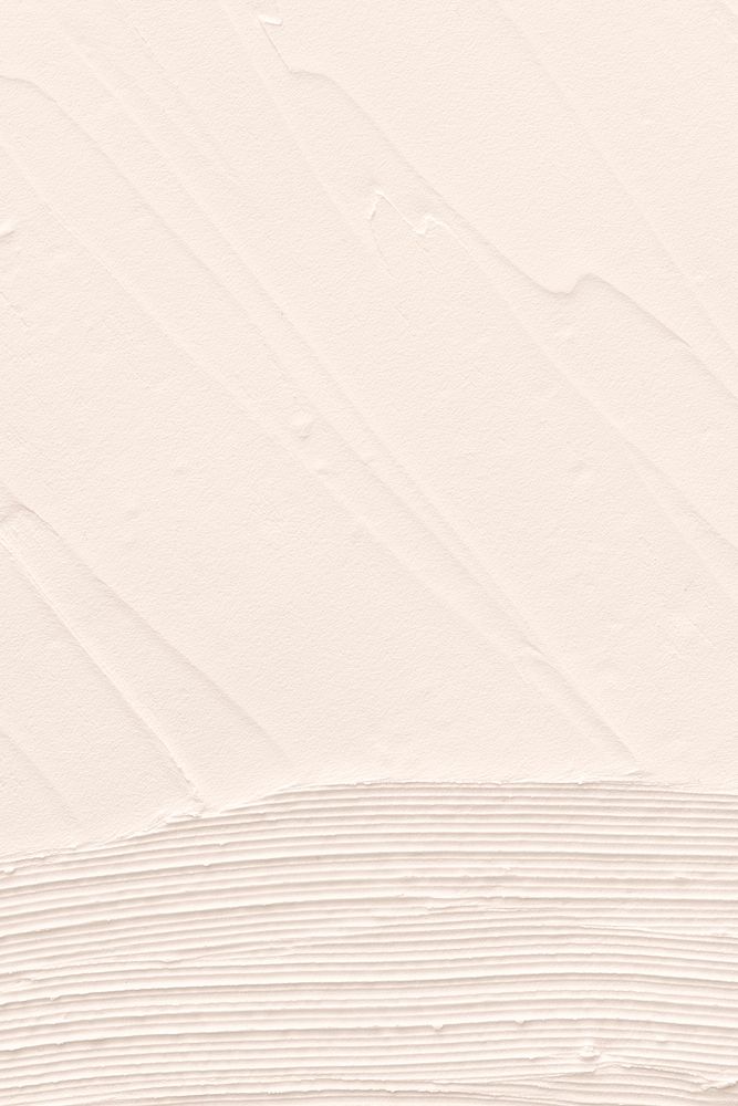 Acrylic cream paint texture vector background
