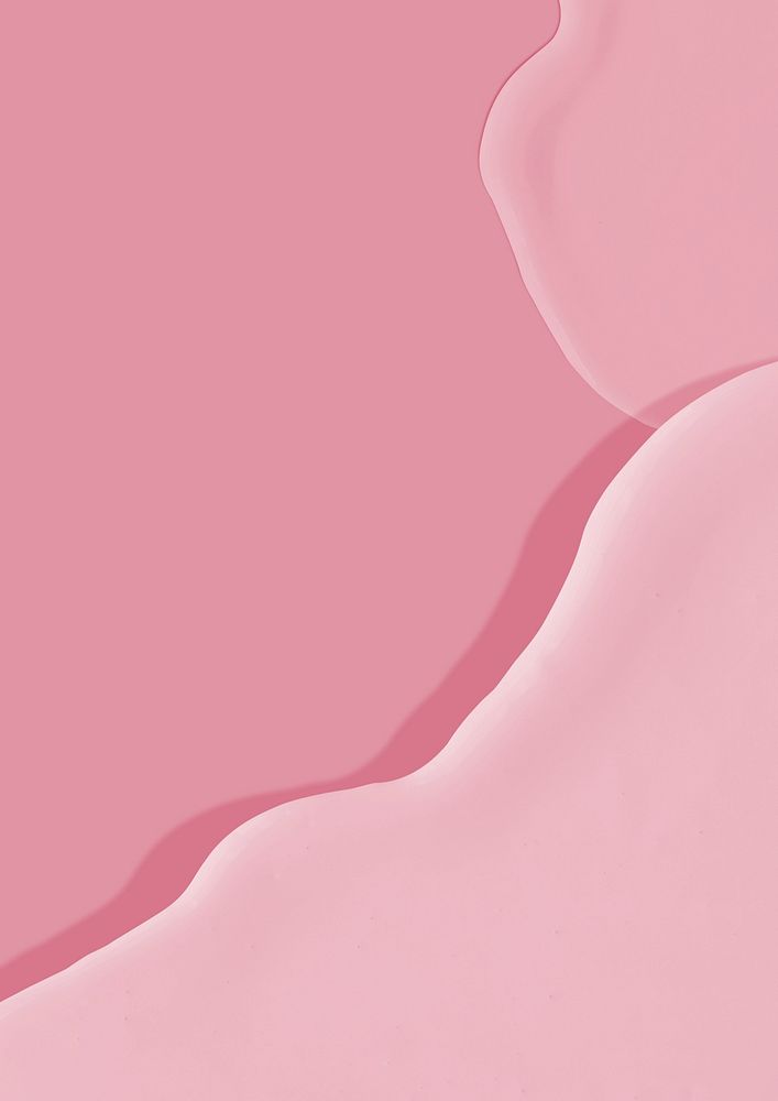 Pink acrylic paint abstract background