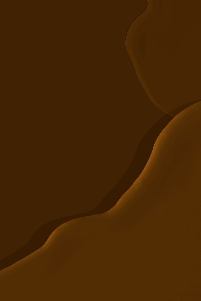 Acrylic texture caramel brown background