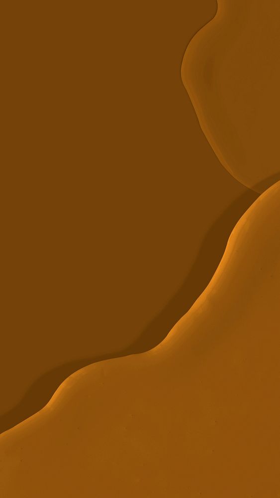 Minimal brown acrylic texture phone wallpaper background