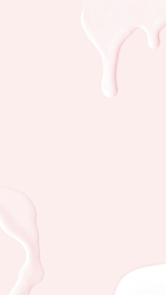 Pastel pink fluid texture phone wallpaper background