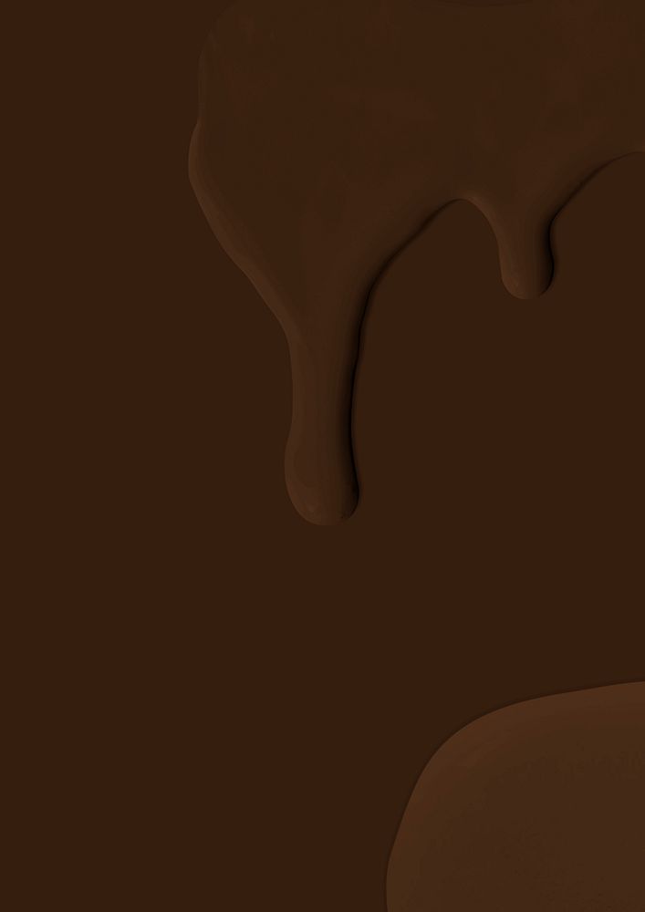 Dark brown acrylic texture poster background