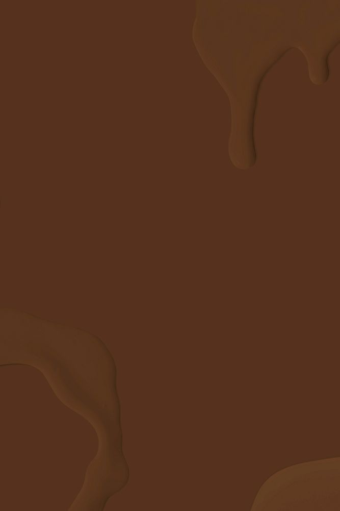 Fluid acrylic caramel brown background