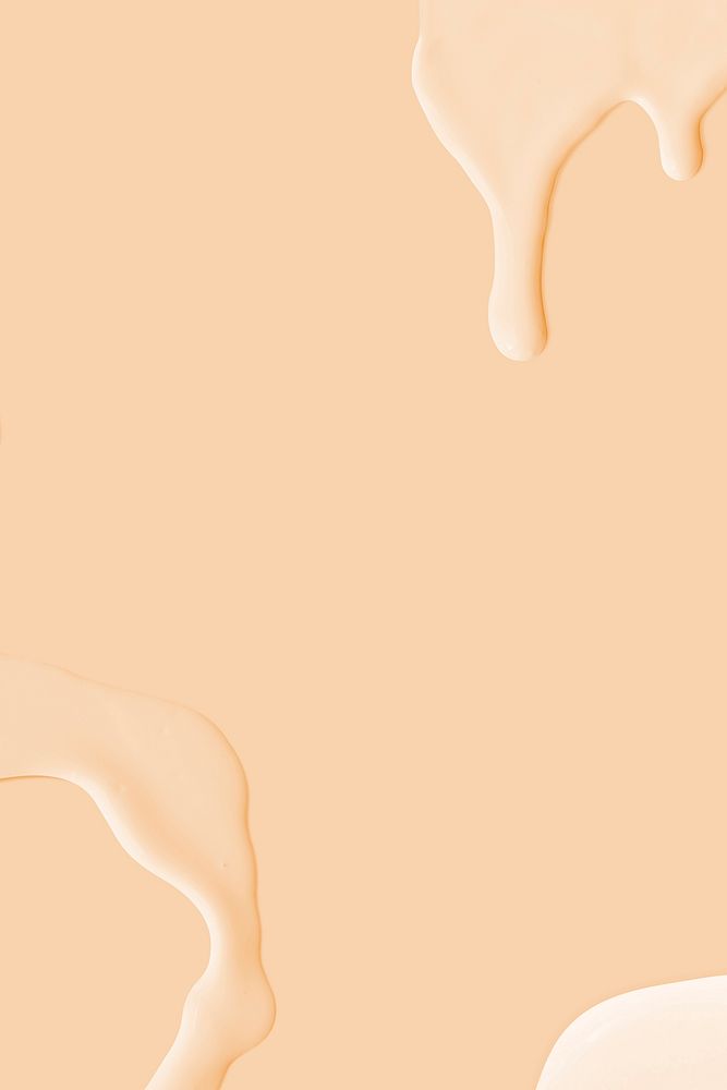 Pastel beige acrylic paint poster background