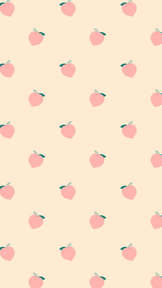 Psd pastel peach pattern background | Premium PSD - rawpixel