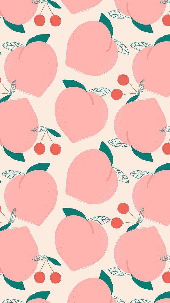 Psd colorful pastel peach pattern background