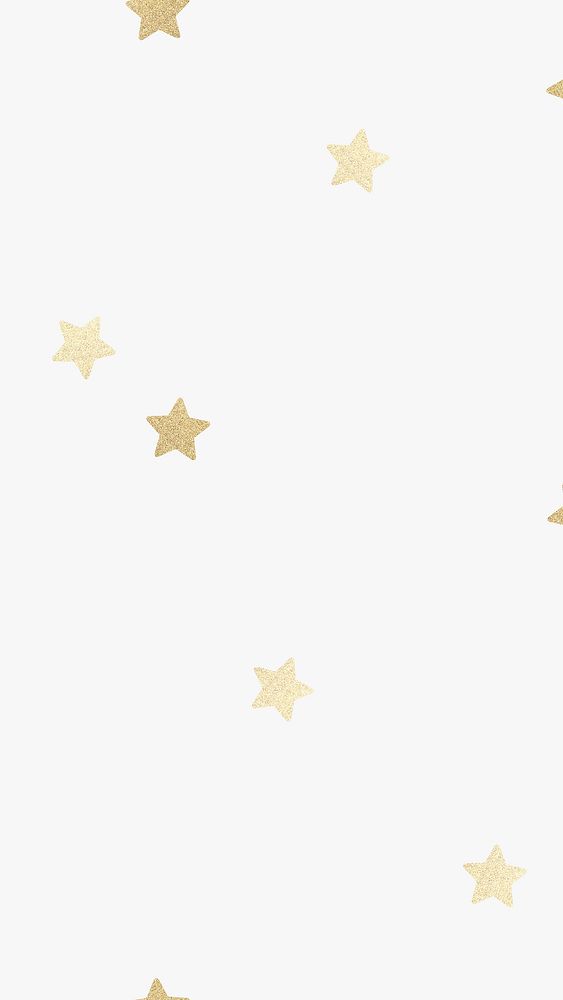 Shimmery psd gold stars pattern off white social banner