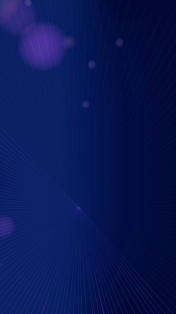 Gradient bokeh vector mobile wallpaper digital dark blue