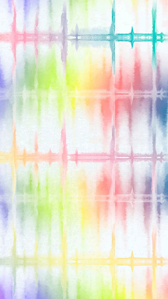 Rainbow tie dye pattern vector background