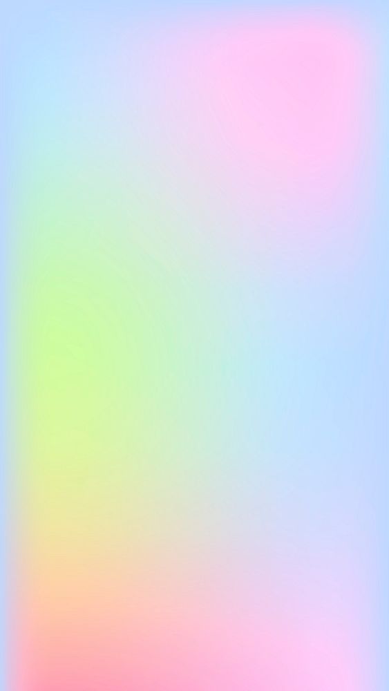 Colorful gradient mobile phone wallpaper, aesthetic design