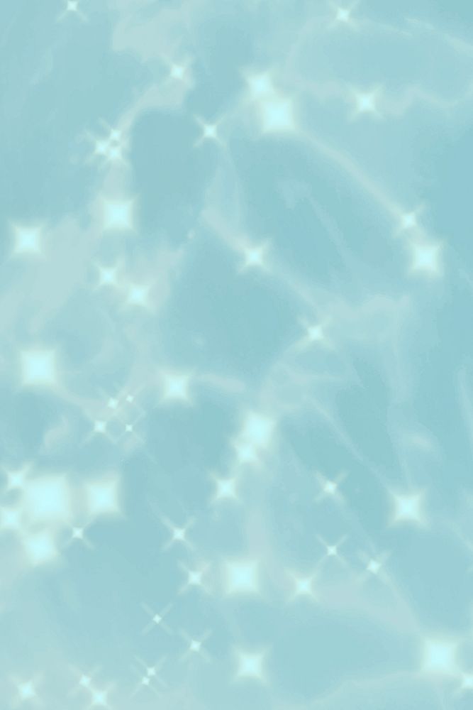 Blue sparkly background, dreamy aesthetic