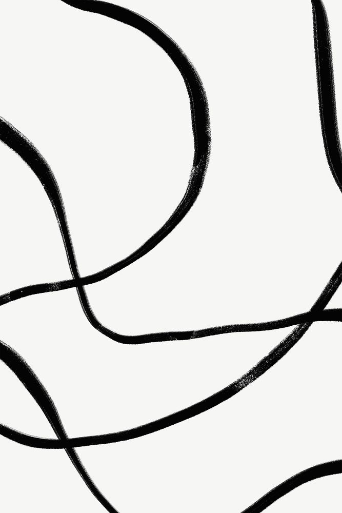 Abstract lines background, black and white design