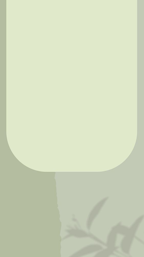 Rectangle frame on green background