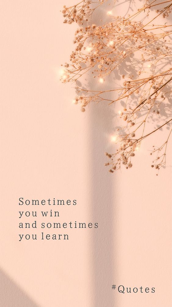 Life quote instagram story template, golden hour aesthetic, editable text vector