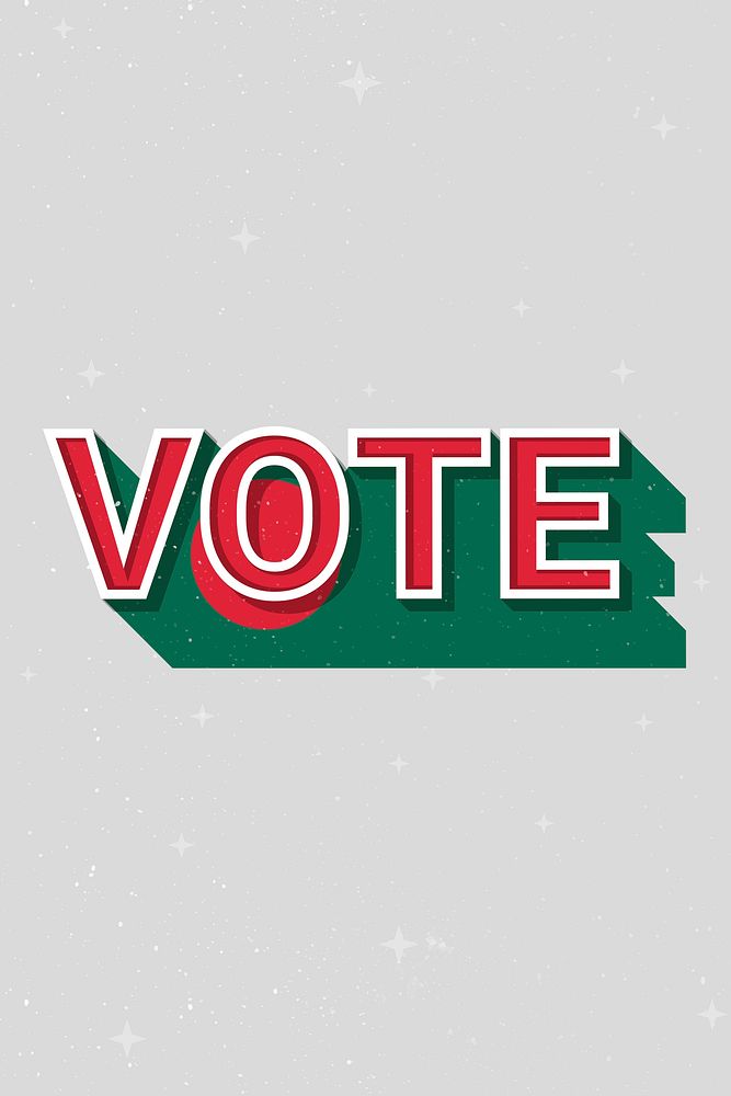 Bangladesh vote message election psd flag