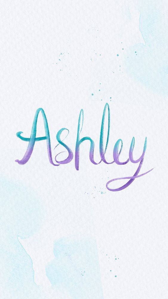 Amanda hand lettering woman&rsquo;s name 