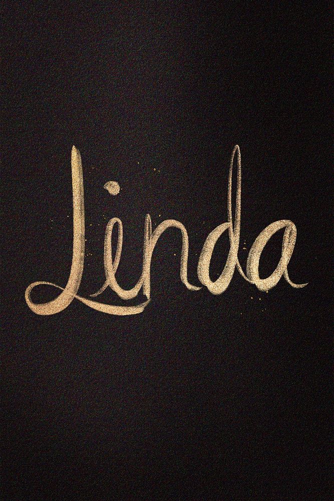 Gold sparkling Laura name cursive handwriting typography