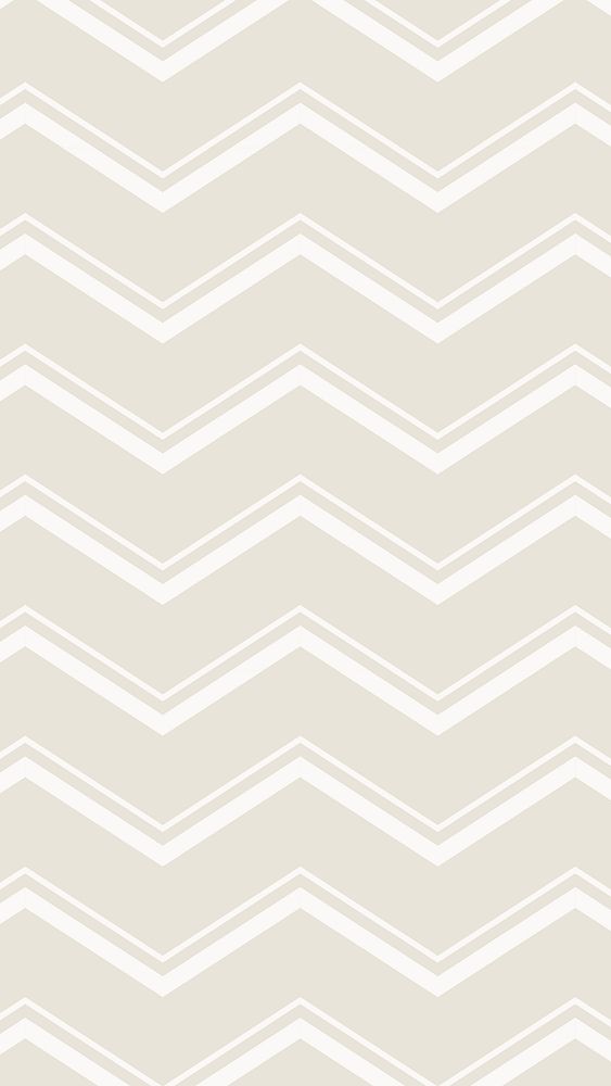 Cream chevron iPhone wallpaper, zigzag pattern, colorful background