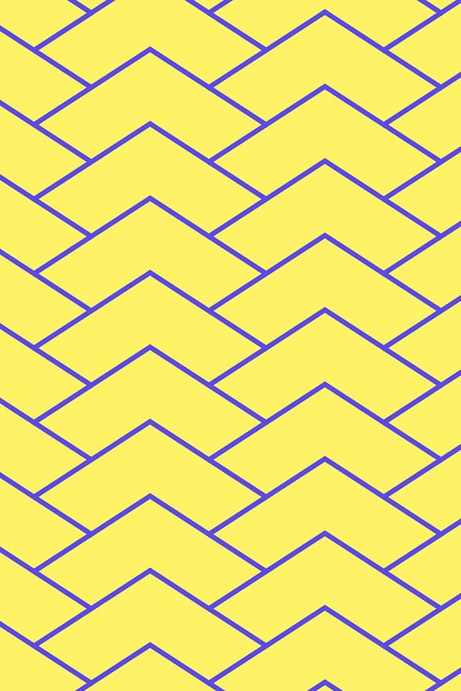 Colorful pattern background, yellow zigzag, creative design