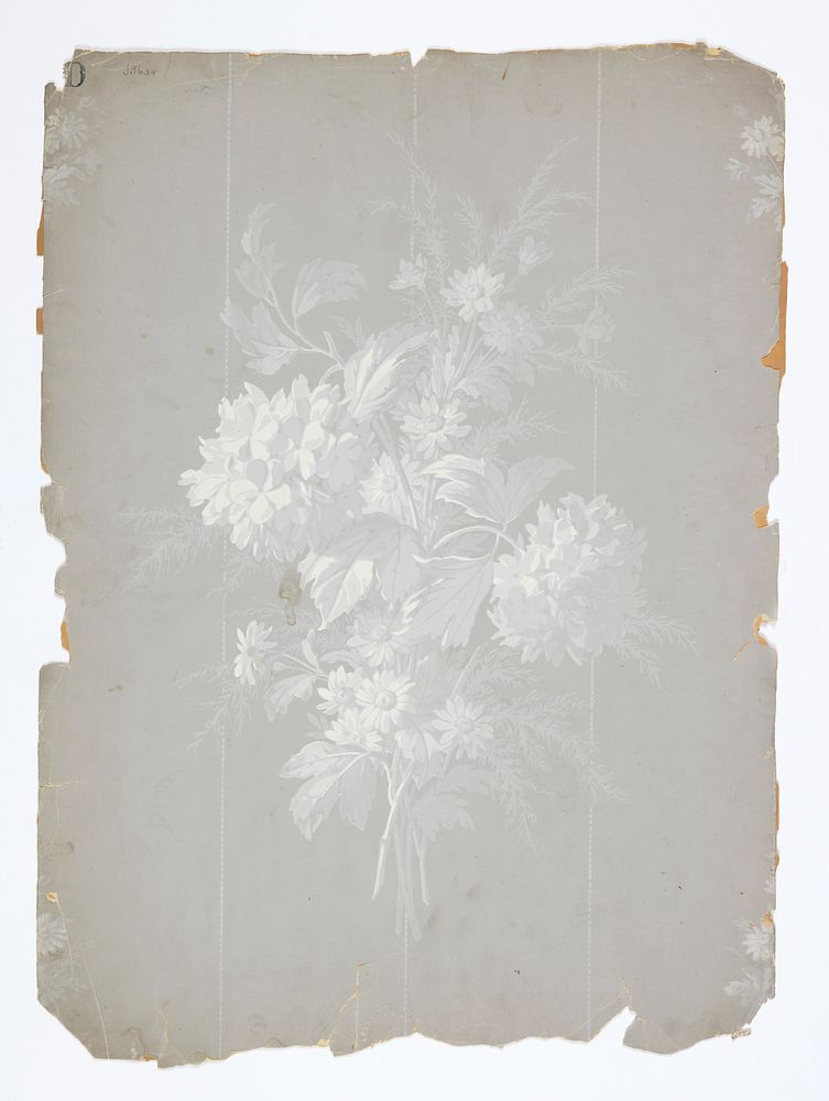 Sidewall - floral (1855&ndash;1900) by Ericson & Weiss