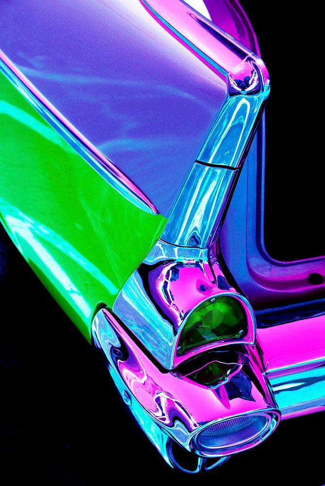 Oil slick car background, colorful design 