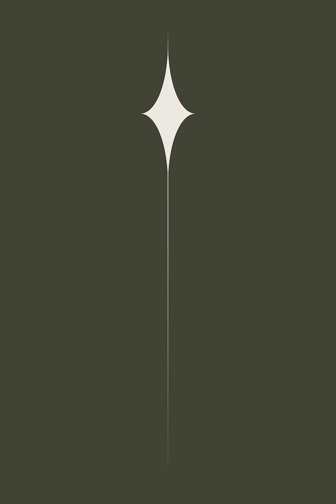 White sparkle star, aesthetic shape Free Vector rawpixel