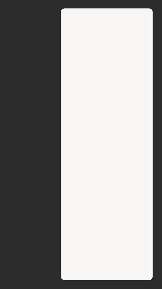 Rectangle frame phone wallpaper, black geometric HD background vector