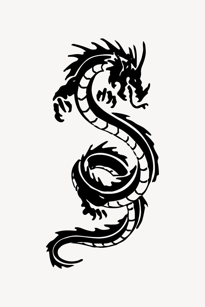 Dragon illustration. Free public domain | Free Photo - rawpixel