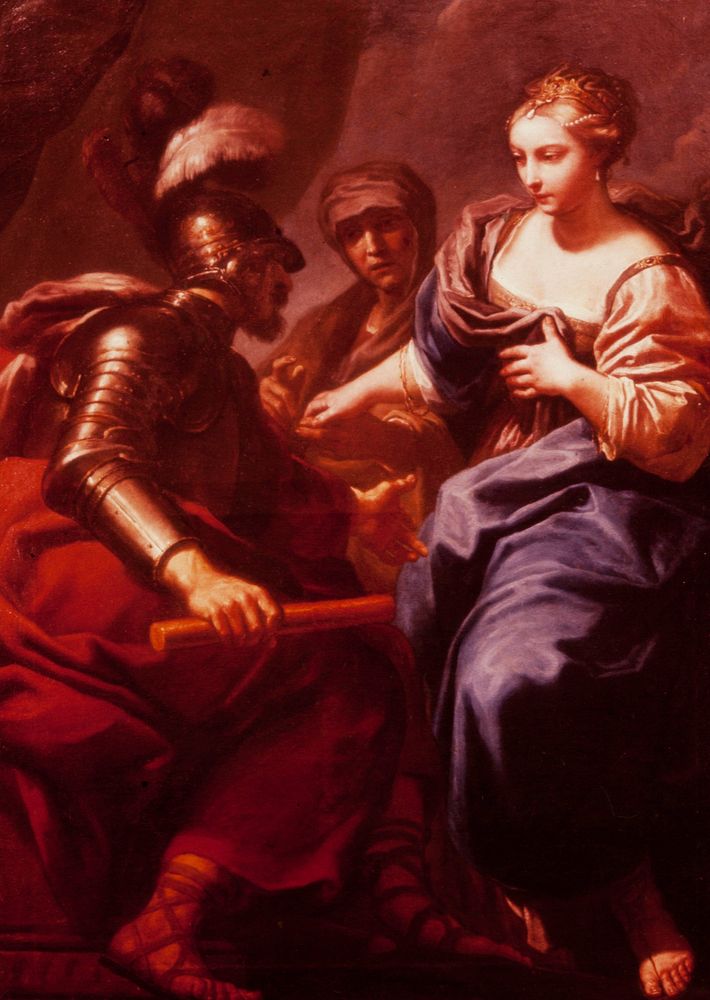 Judith presented to Holofernes. Original from the Minneapolis Institute of Art.