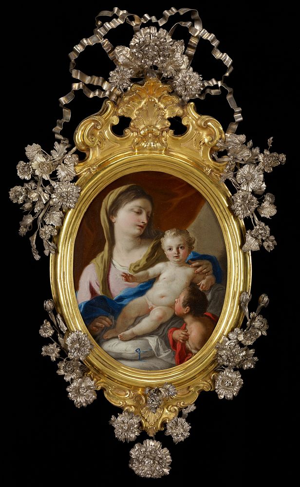 Madonna and Child. Original from the Minneapolis Institute of Art.