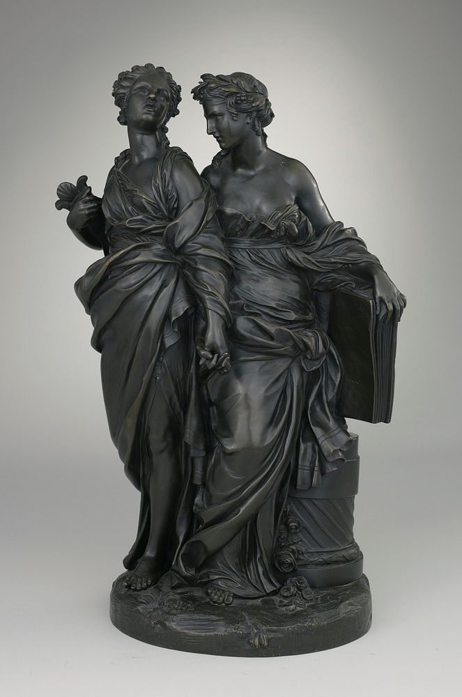 The Muses of Music and Poetry. Original from the Minneapolis Institute of Art.