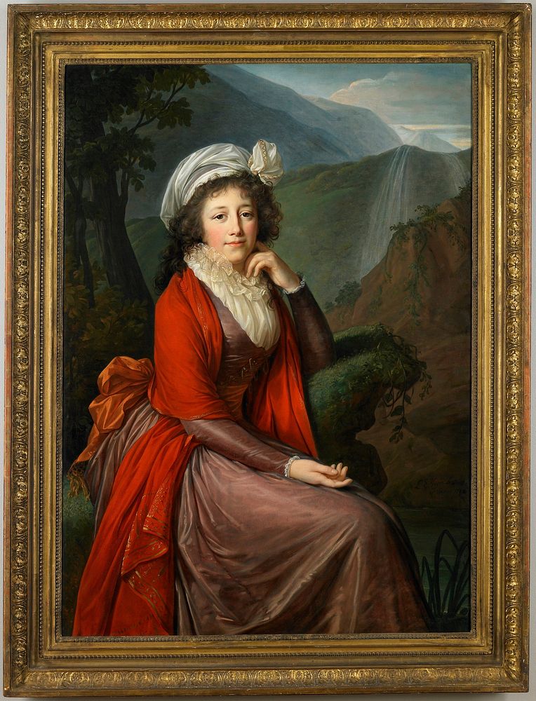 Portrait of a woman. Original from the Minneapolis Institute of Art.