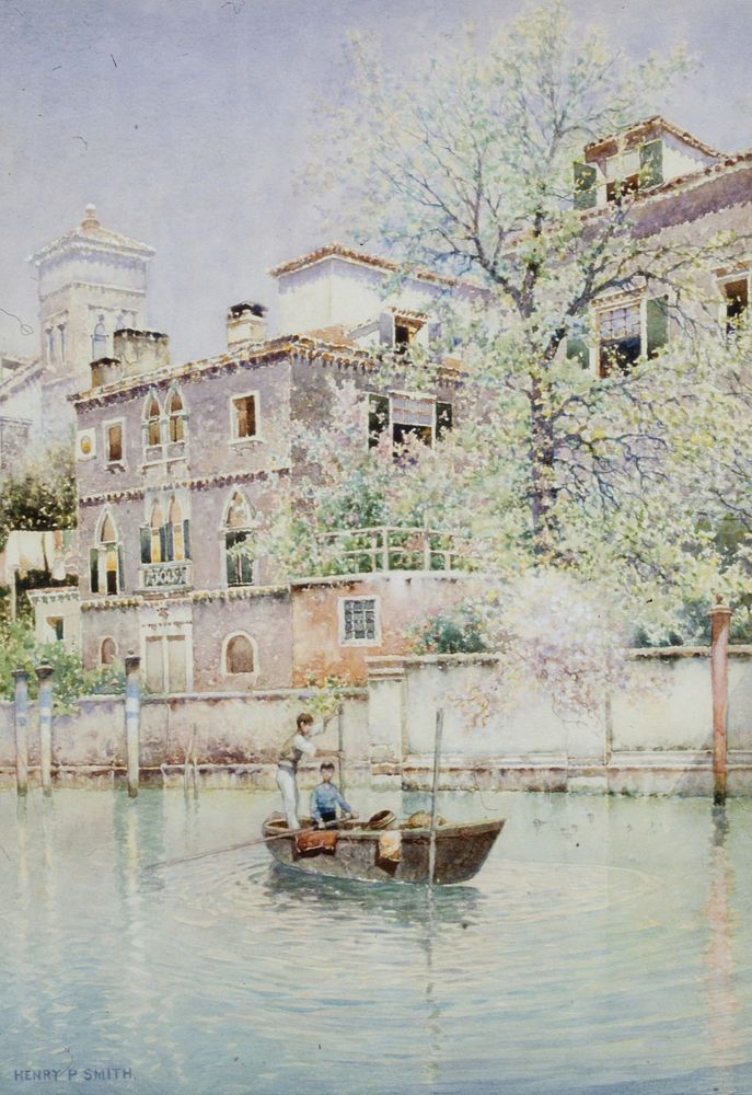 Untitled [Canal Scene]. Original from the Minneapolis Institute of Art.