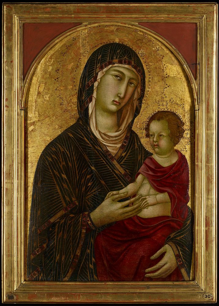 Madonna and Child. Original from the Minneapolis Institute of Art.