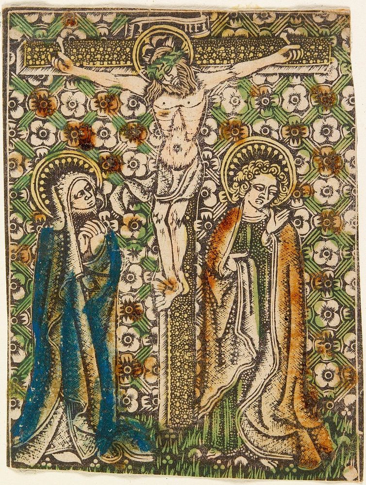 Christ on the Cross with Mary and Saint John. Original from the Minneapolis Institute of Art.