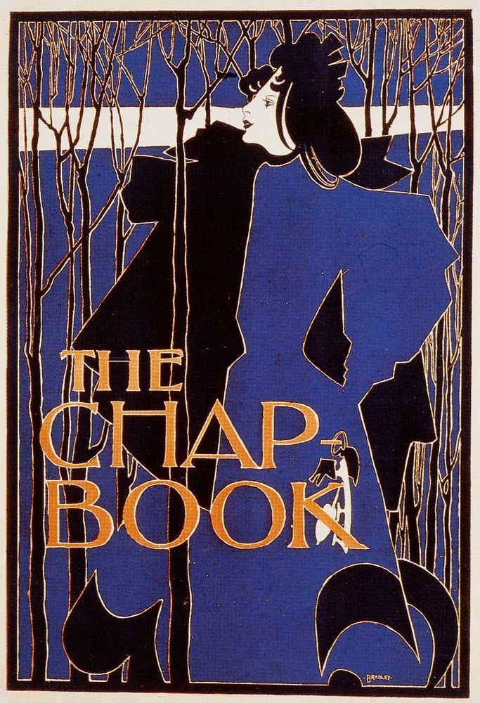 The Chap-Book: The Blue Lady. Original from the Minneapolis Institute of Art.