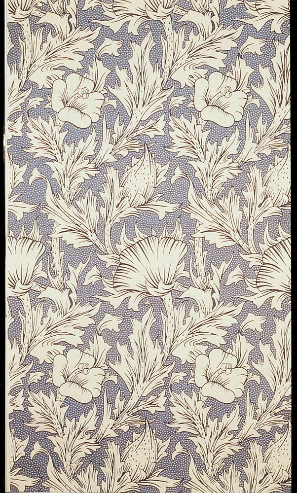 Wallpaper Sheet from a Set of Ten Wallpaper Sheets. Original from the Minneapolis Institute of Art.