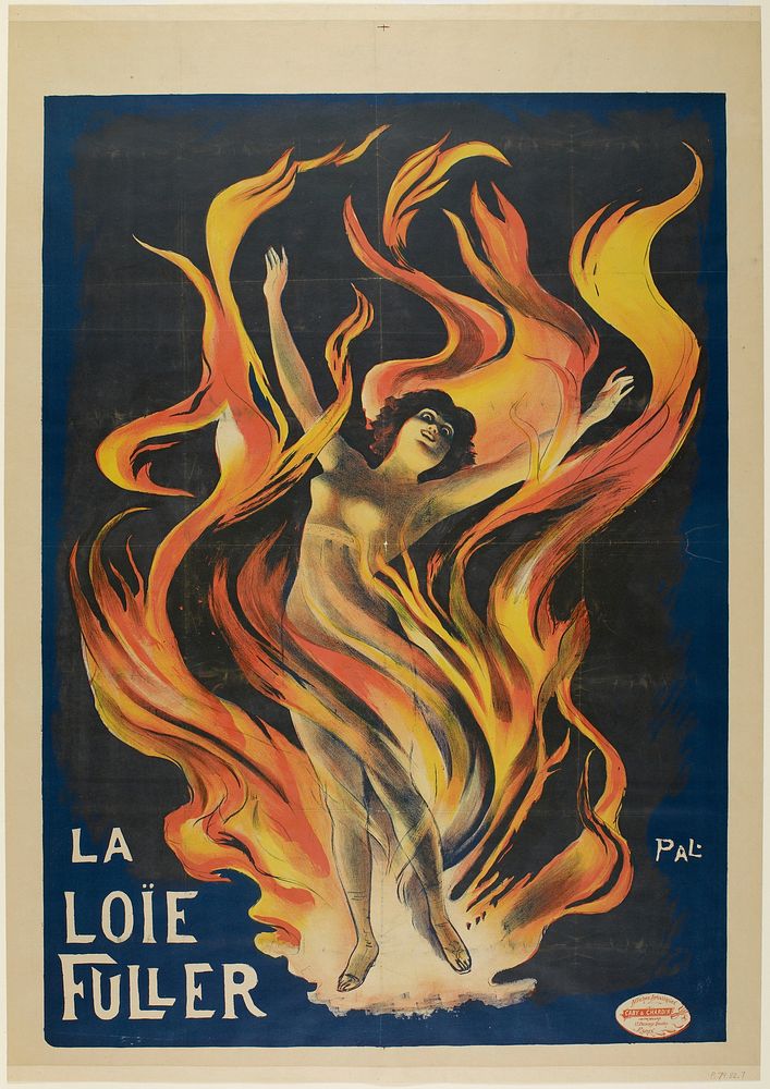 Loie Fuller. Original from the Minneapolis Institute of Art.