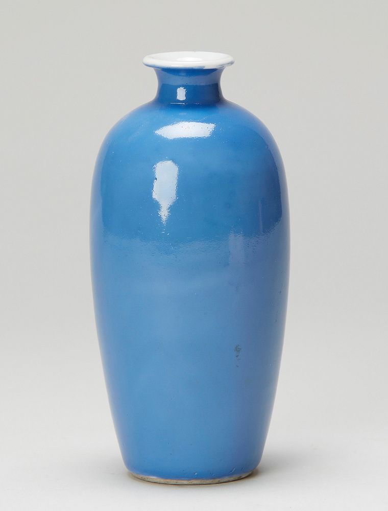 Bottle, starch blue. Original from the Minneapolis Institute of Art.