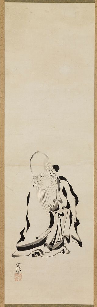 Jurōjin, the God of Longevity. Original from the Minneapolis Institute of Art.