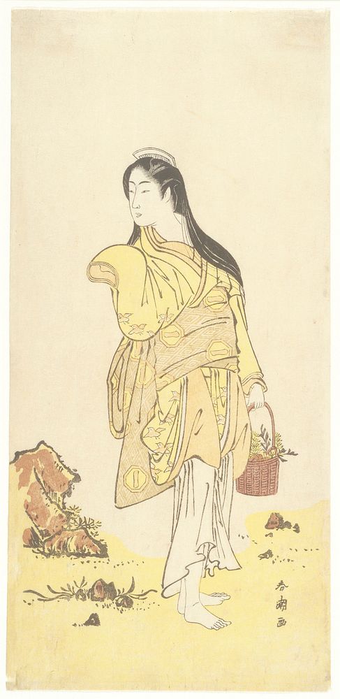 Actor Azuma Tōzō III as the Ghost of Sotokuin. Original from the Minneapolis Institute of Art.