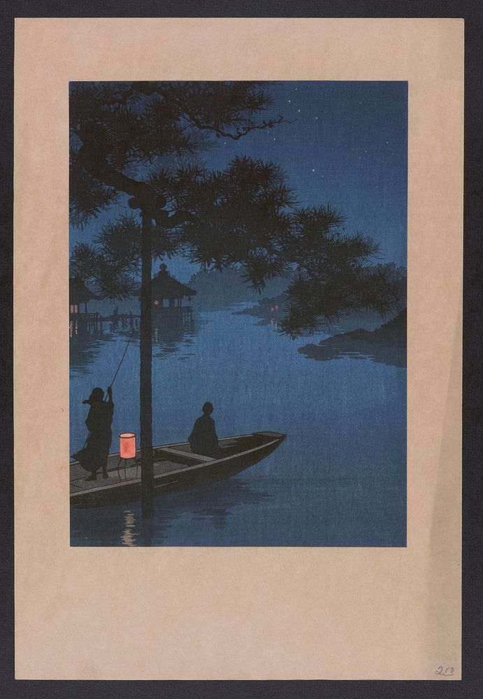 Yoru no shubi no matsu. Original from the Library of Congress.