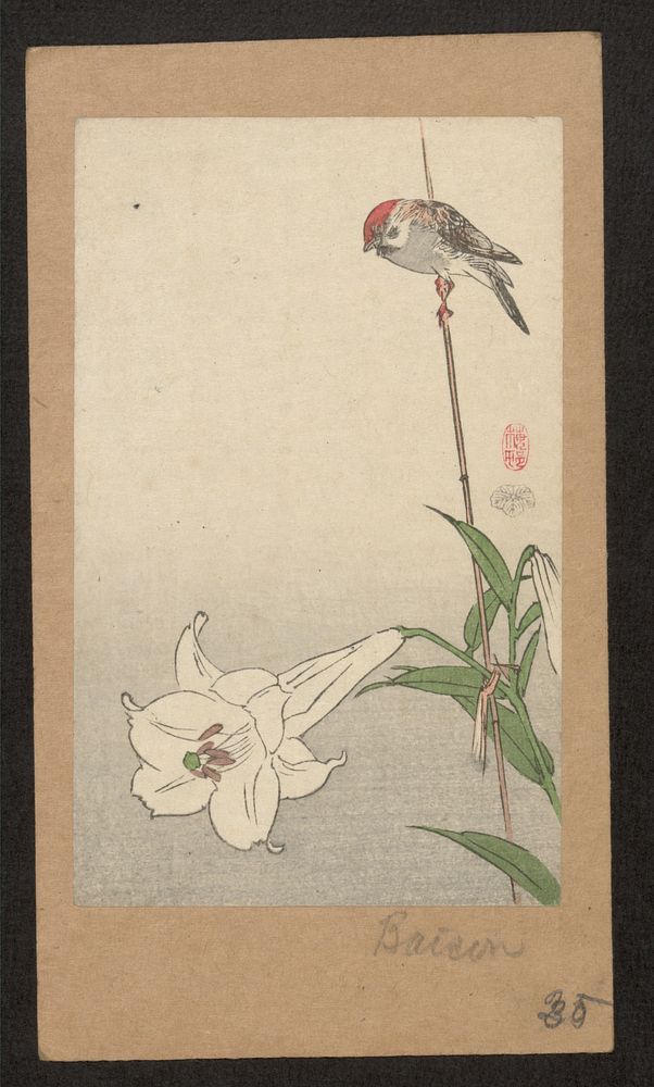 Yuri ni shōkin. Original from the Library of Congress.